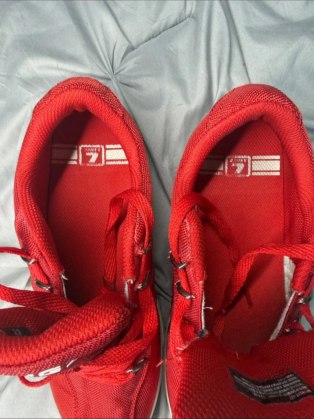 Lugz Men's Bold Red Athletic Sneakers - Size 8.5
